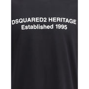 Tricou Dsquared² negru din bumbac