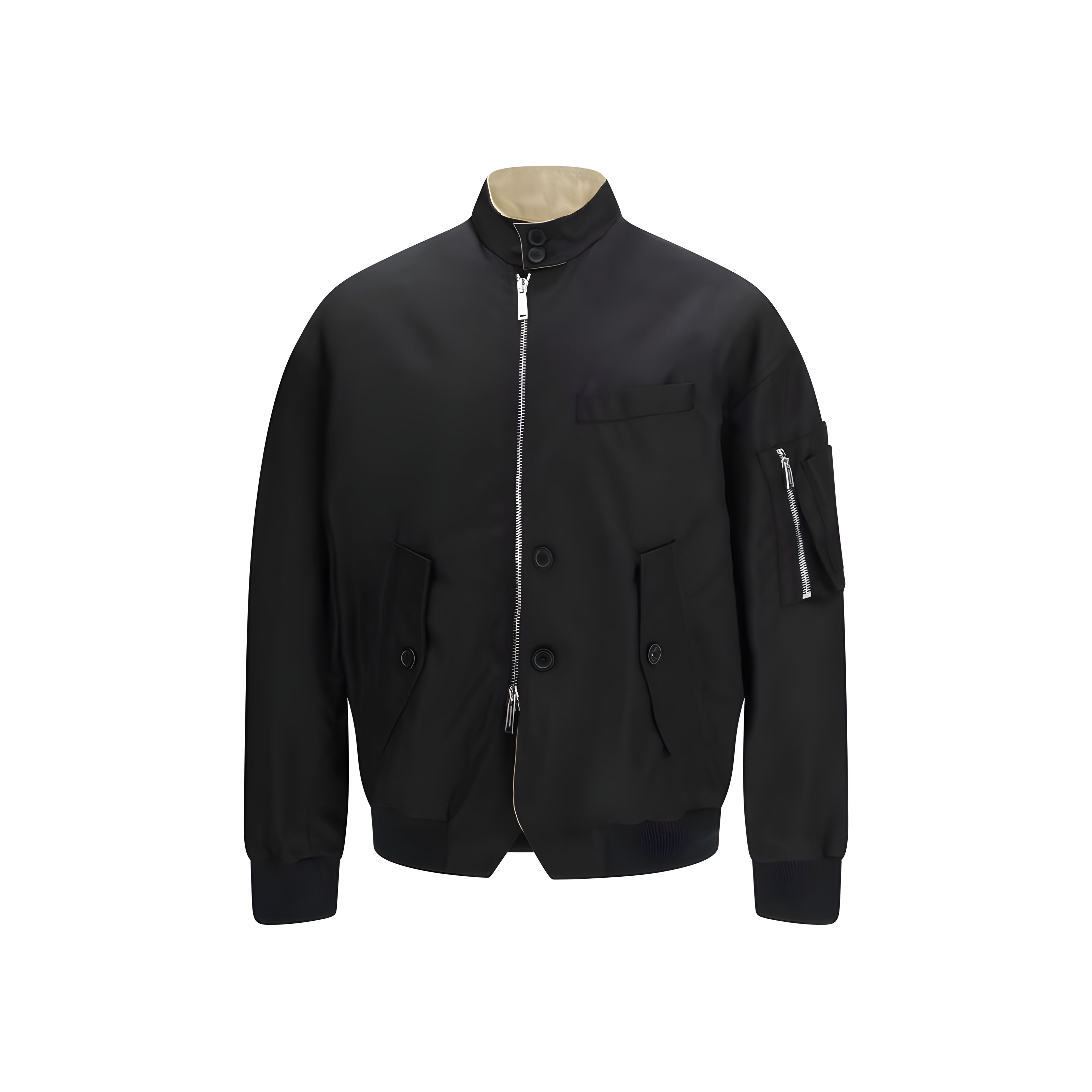 Dsquared² Black Bomber Jacket