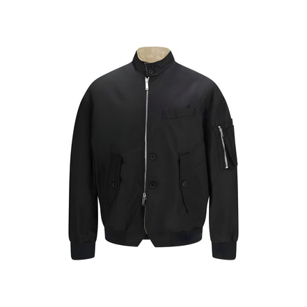 Dsquared² Black Bomber Jacket