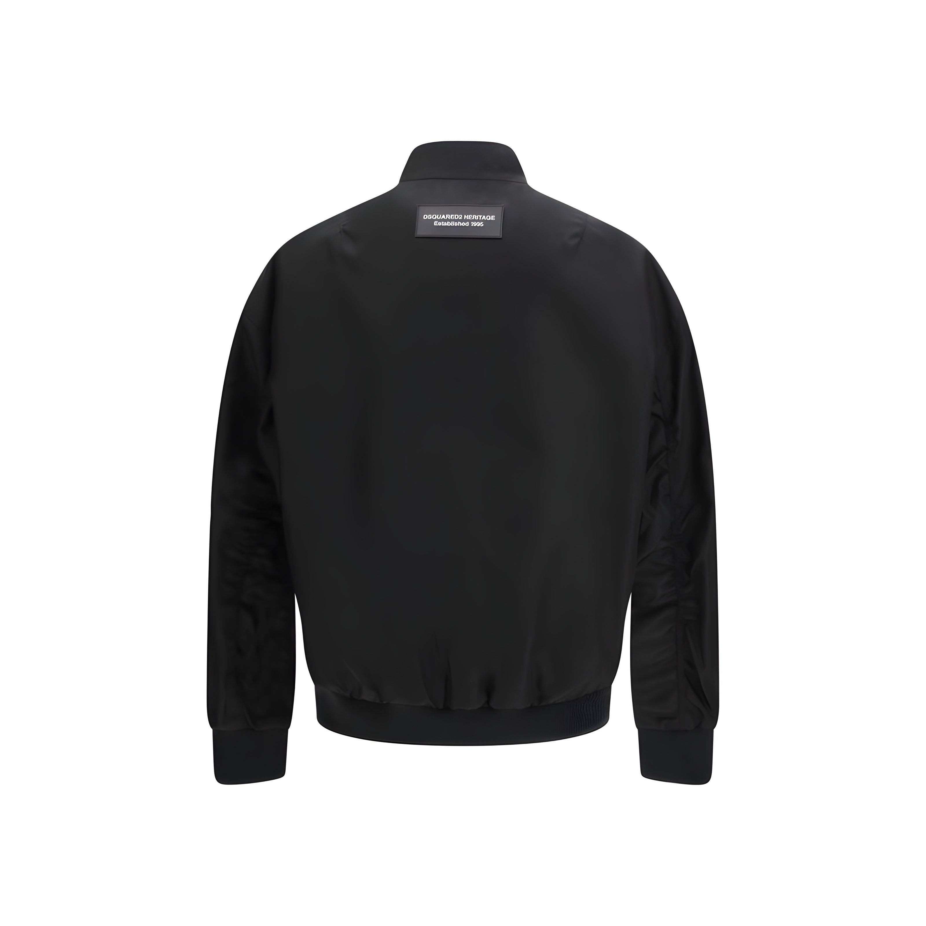 Dsquared² Black Bomber Jacket