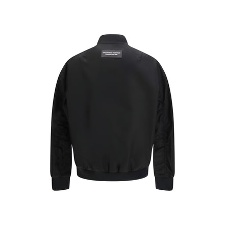 Dsquared² Black Bomber Jacket