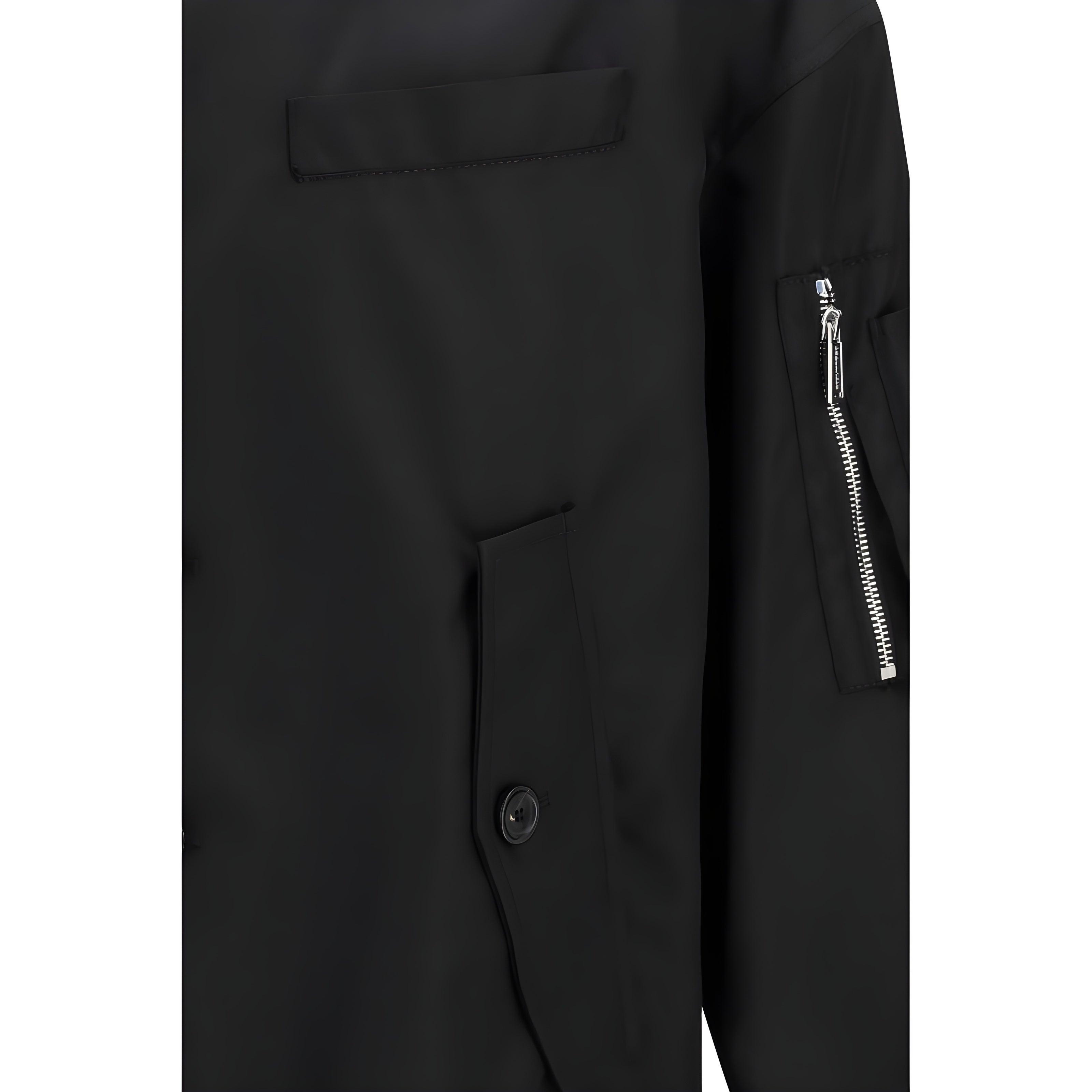 Dsquared² Black Bomber Jacket