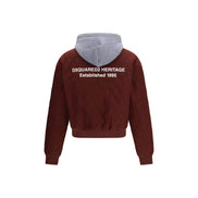 Dsquared² Bordeaux Fabric Bomber Jacket