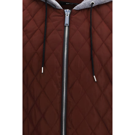 Dsquared² Bordeaux Fabric Bomber Jacket