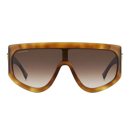 Ochelari de soare Dsquared² maro din acetat pentru femei
