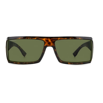 Ochelari de soare Dsquared² maro din acetat cu lentile verzi