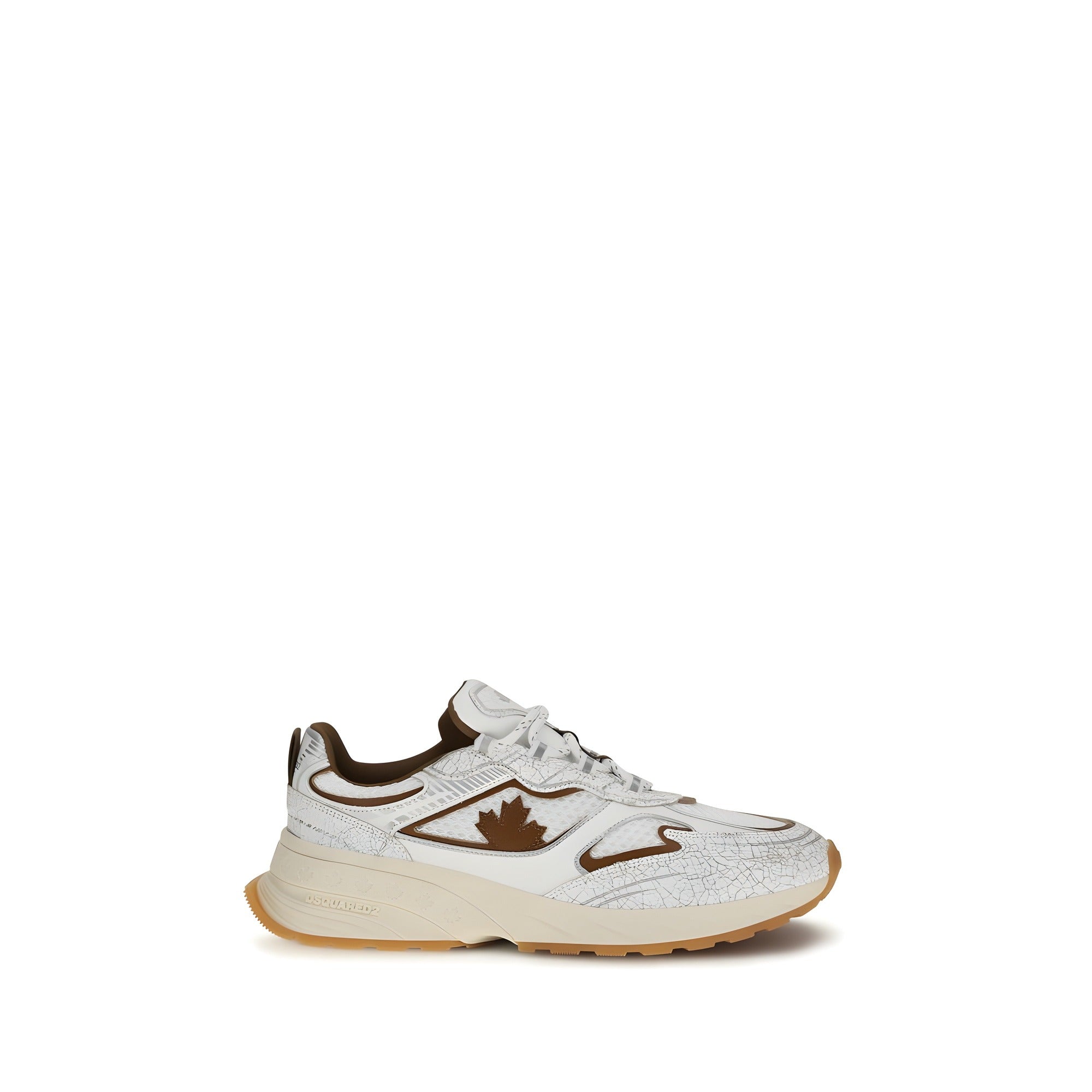 Dsquared² Adidași Sport Albi