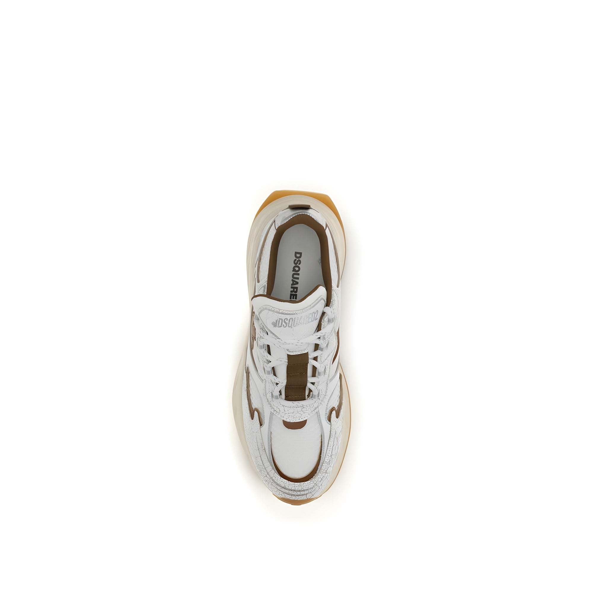 Dsquared² Adidași Sport Albi