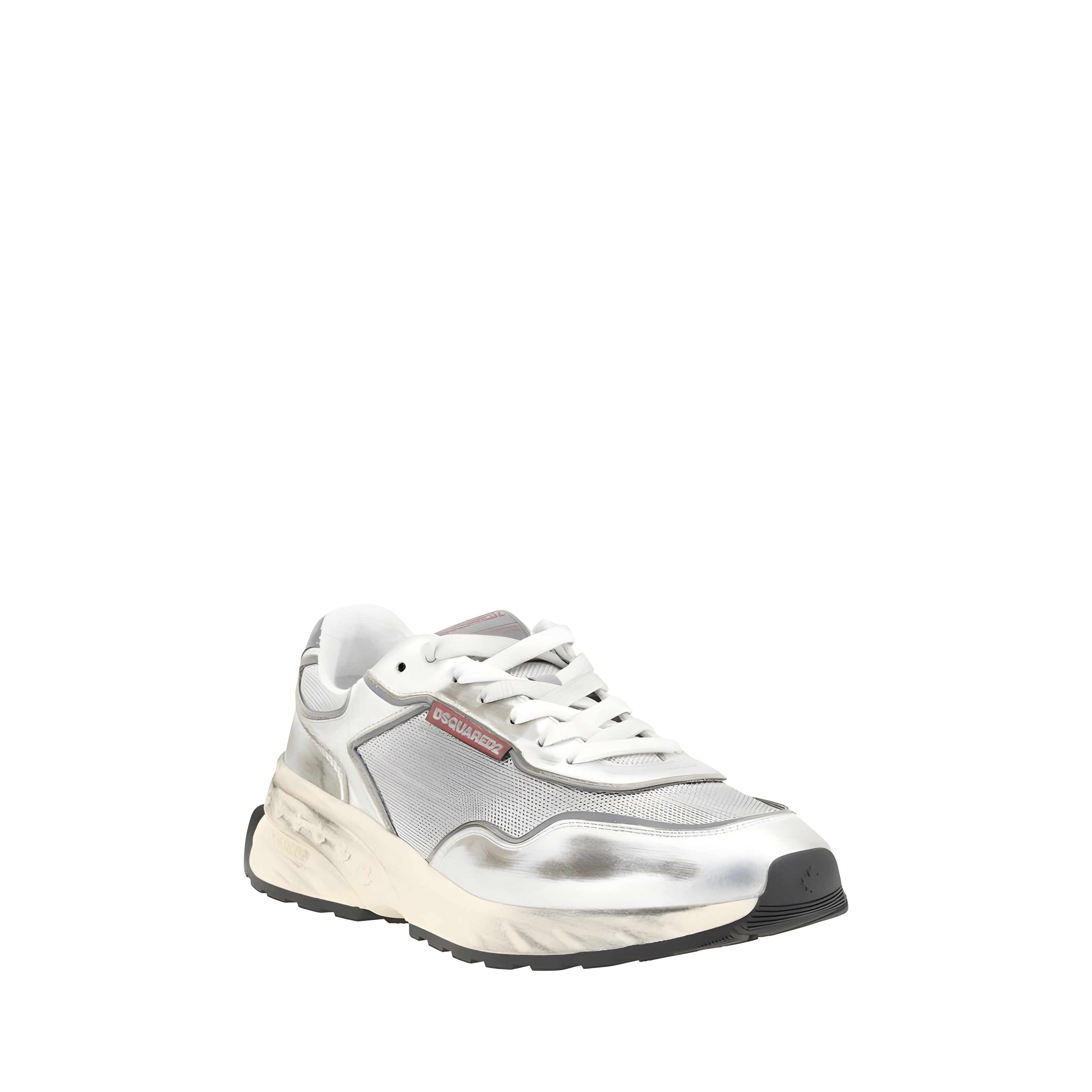 Dsquared² Adidași albi sport
