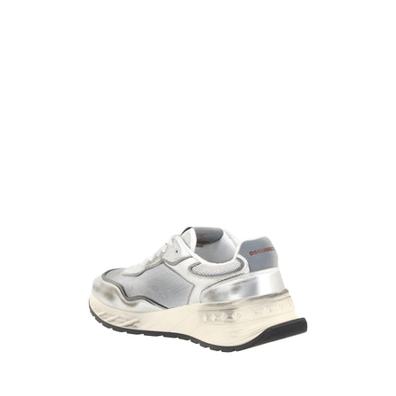 Dsquared² Adidași albi sport