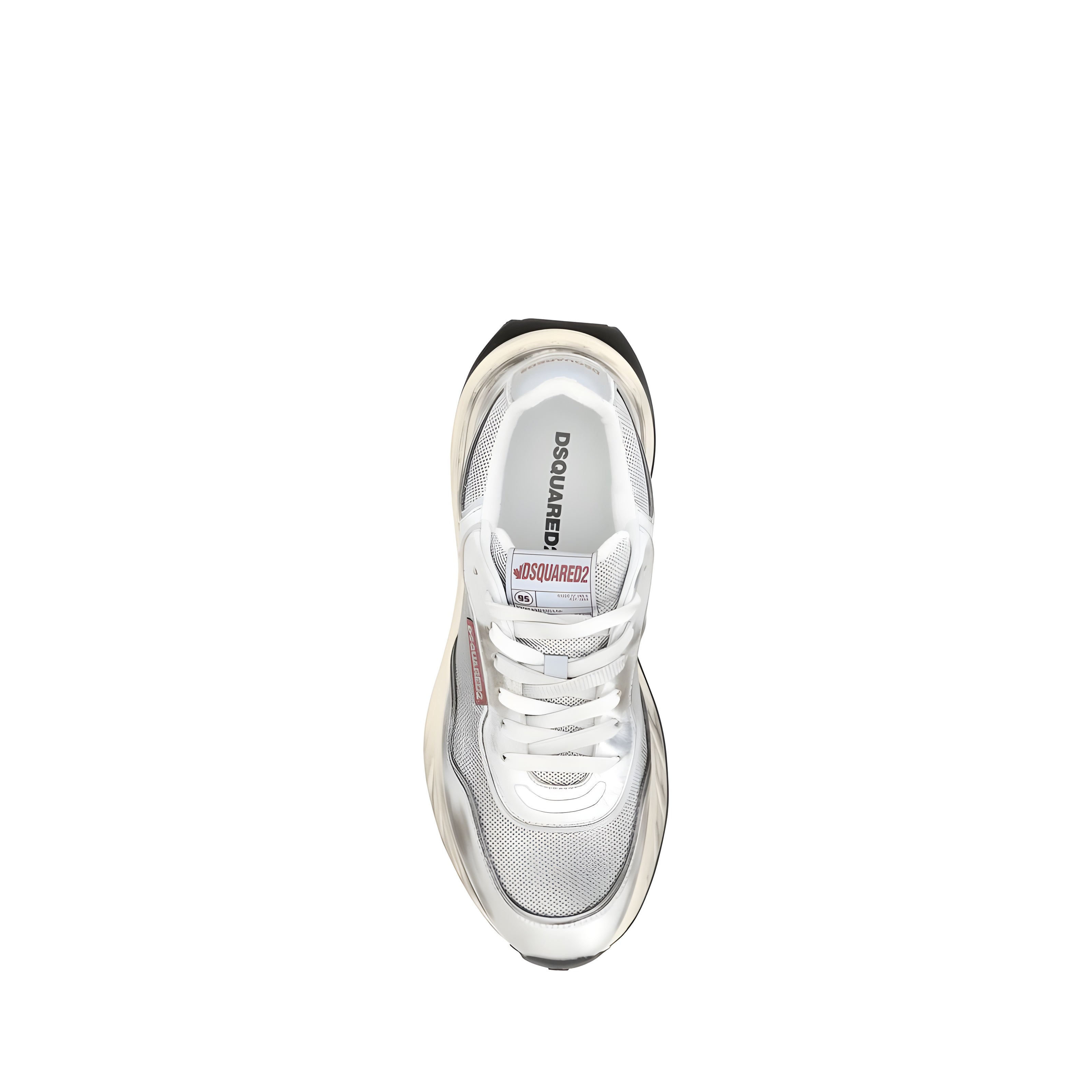 Dsquared² Adidași albi sport