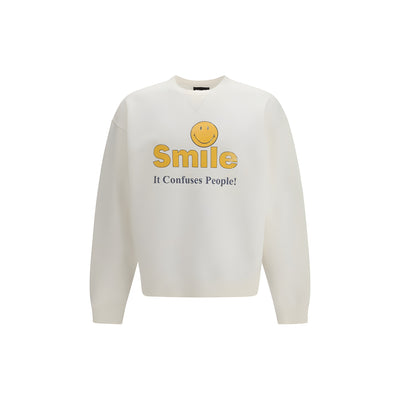 Dsquared² White Cotton Sweatshirt