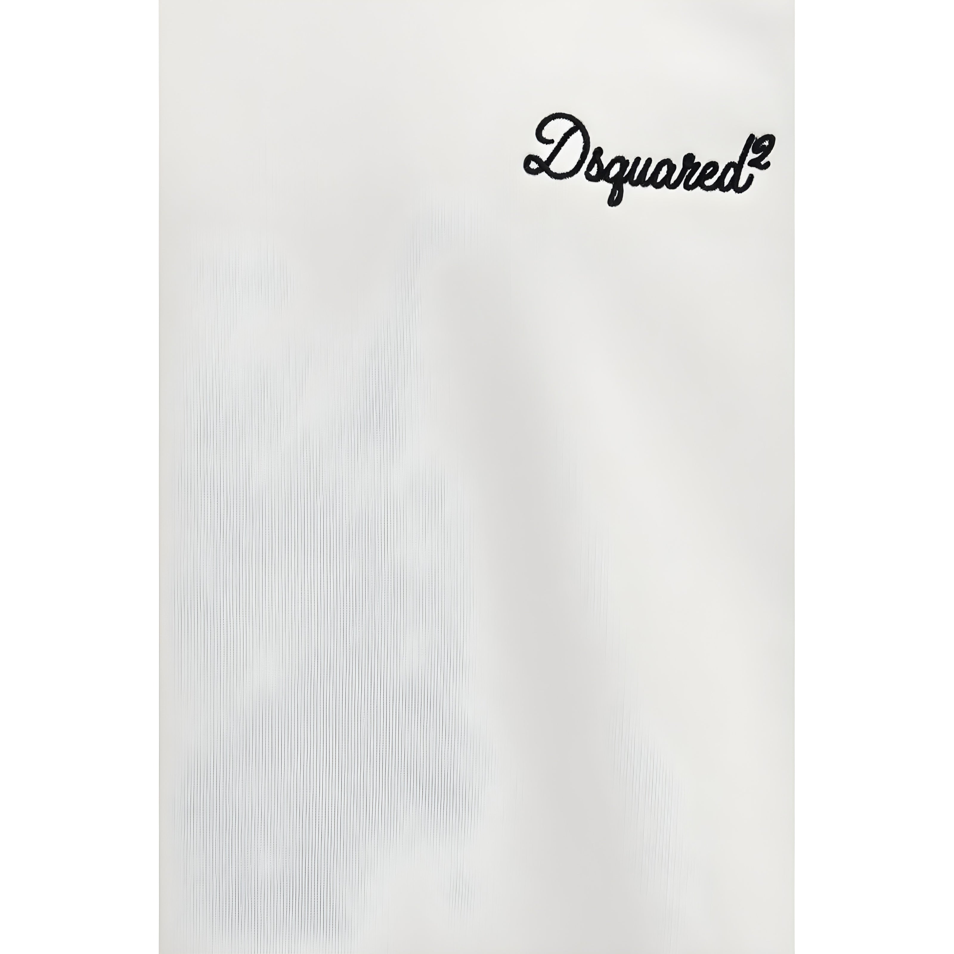 Dsquared² White Cotton Sweatshirt