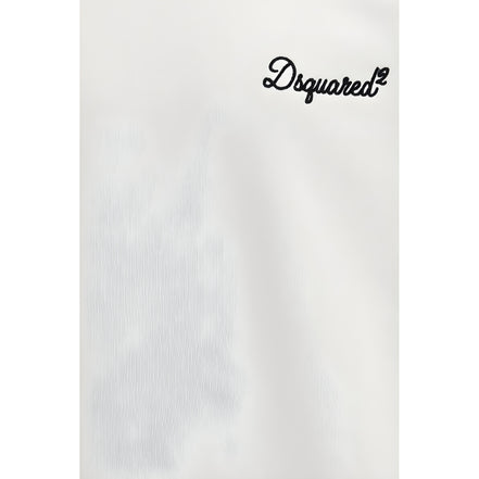 Dsquared² White Cotton Sweatshirt