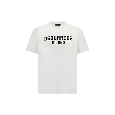 Dsquared² White Cotton T-Shirt
