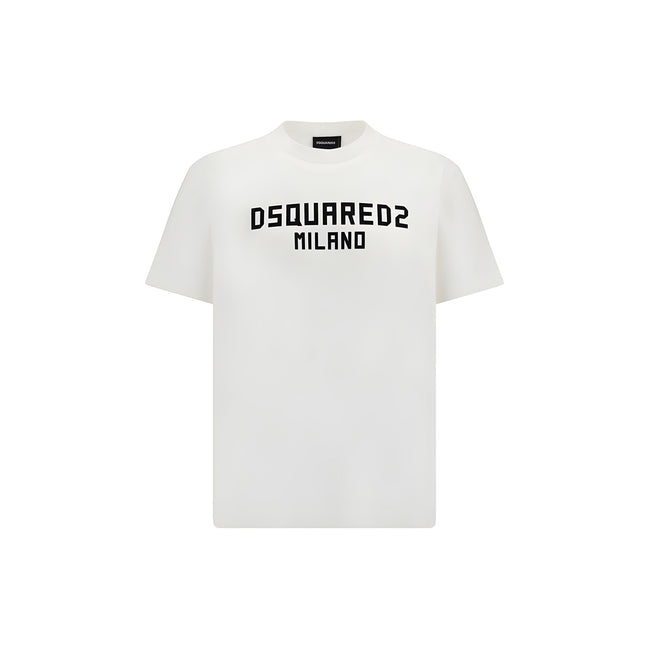 Dsquared² White Cotton T-Shirt