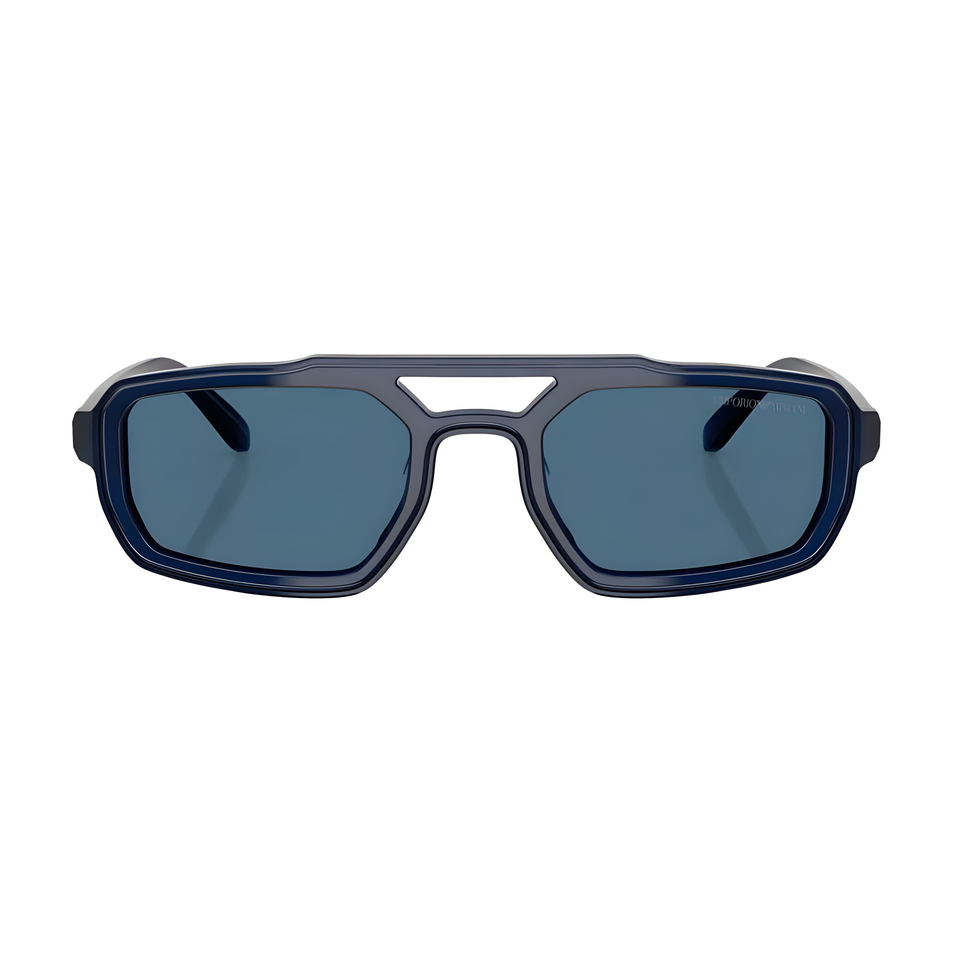 Ochelari de soare albaștri Emporio Armani