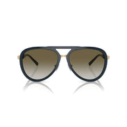 Ochelari de soare Emporio Armani albaștri