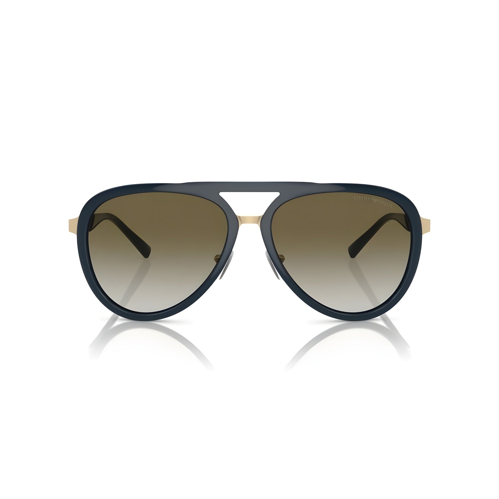 Ochelari de soare Emporio Armani albaștri