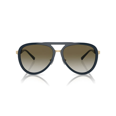 Ochelari de soare Emporio Armani albaștri