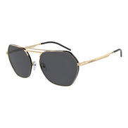 Ochelari de soare aurii Emporio Armani