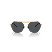 Ochelari de soare aurii Emporio Armani