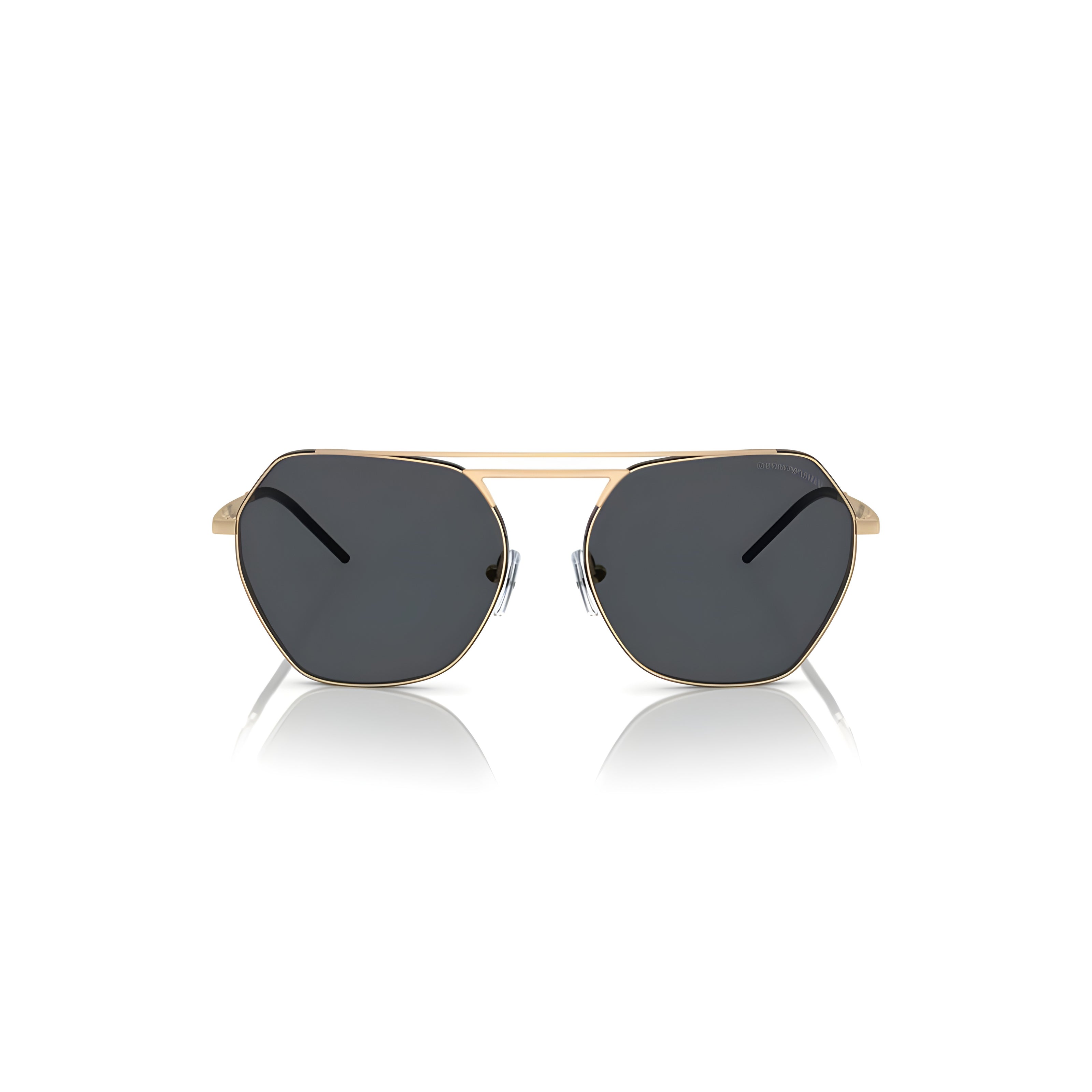 Ochelari de soare aurii Emporio Armani