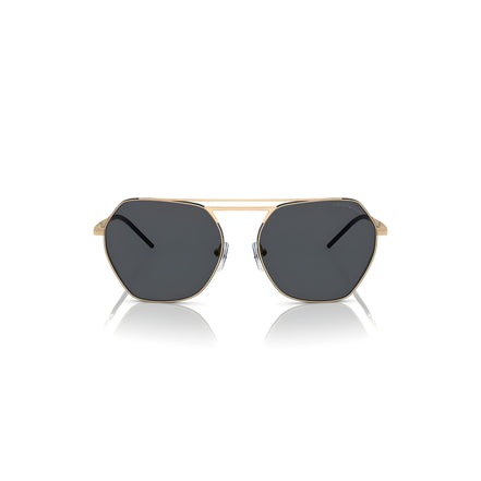 Ochelari de soare aurii Emporio Armani
