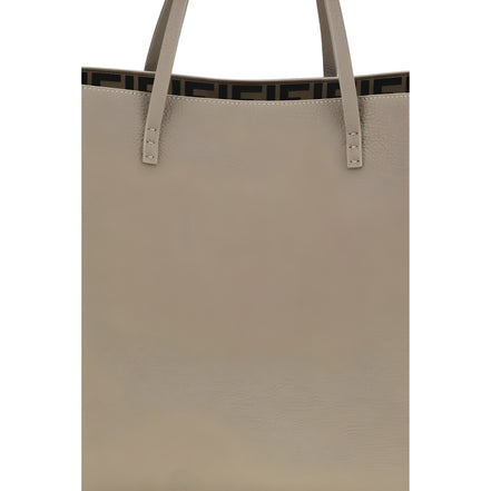 Fendi Beige Calf Leather Bos Taurus Shoulder Bag