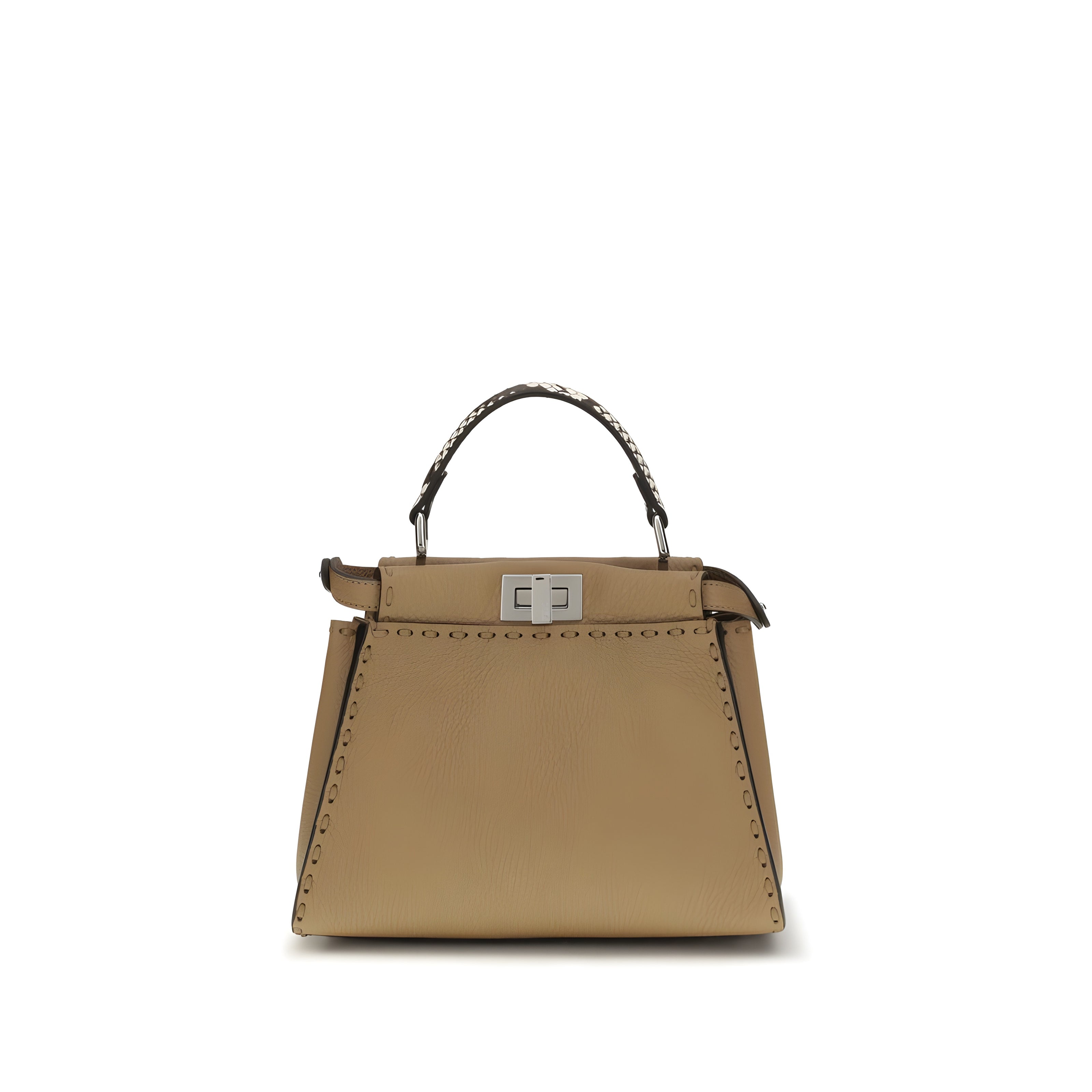 Fendi Beige Shoulder Bag