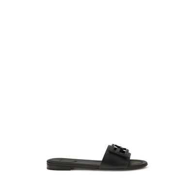 Fendi Black Baguette Sandals