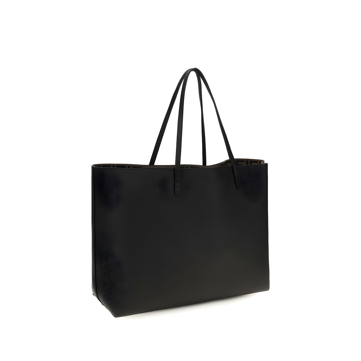 Fendi Geantă de Umăr Neagră din Piele