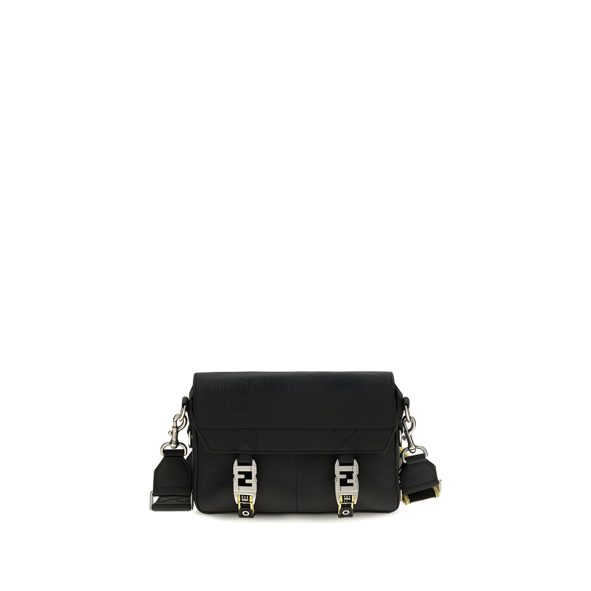 Fendi Black Leather Crossbody Bag