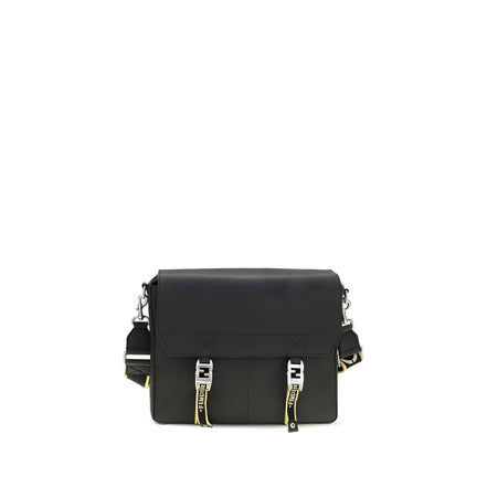 Fendi Black Leather Crossbody Bag