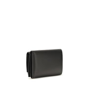 Fendi Black Calf Leather Bos Taurus Wallet