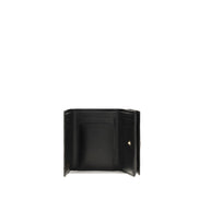 Fendi Black Calf Leather Bos Taurus Wallet