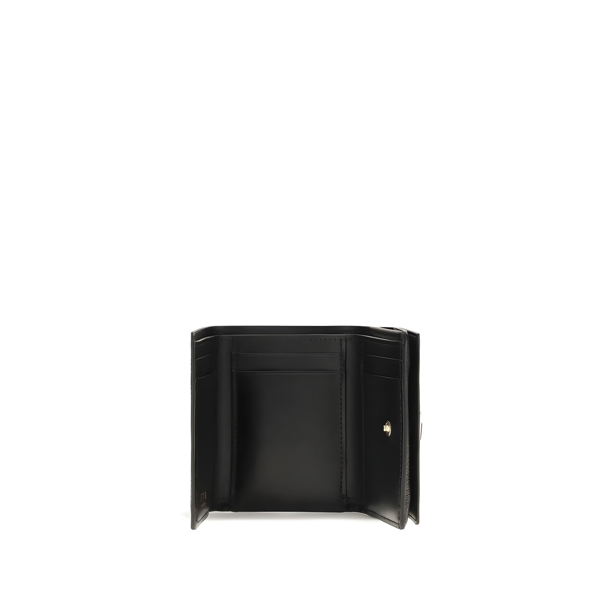Fendi Black Calf Leather Bos Taurus Wallet