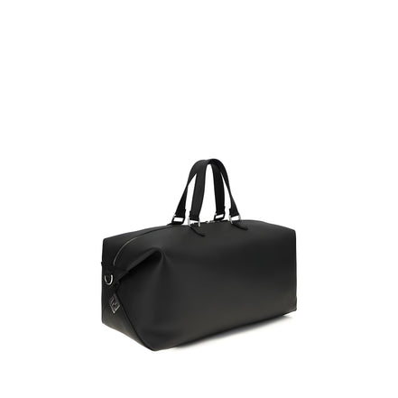 Fendi Black Calf Leather Luggage And Travel
