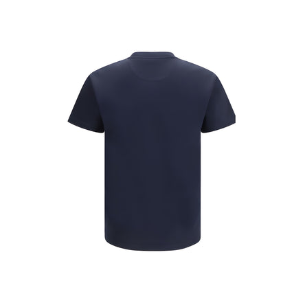 Tricou Fendi din bumbac albastru