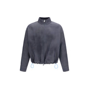 Fendi Blue Linen Denim Jacket