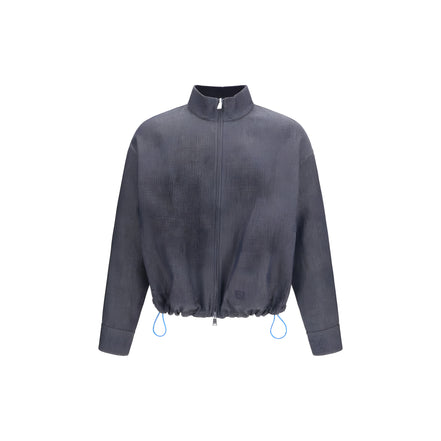 Fendi Blue Linen Denim Jacket