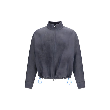 Geacă Fendi din denim albastru de in