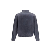 Fendi Blue Linen Denim Jacket