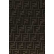 Fendi Brown Fabric Shoulder Bag