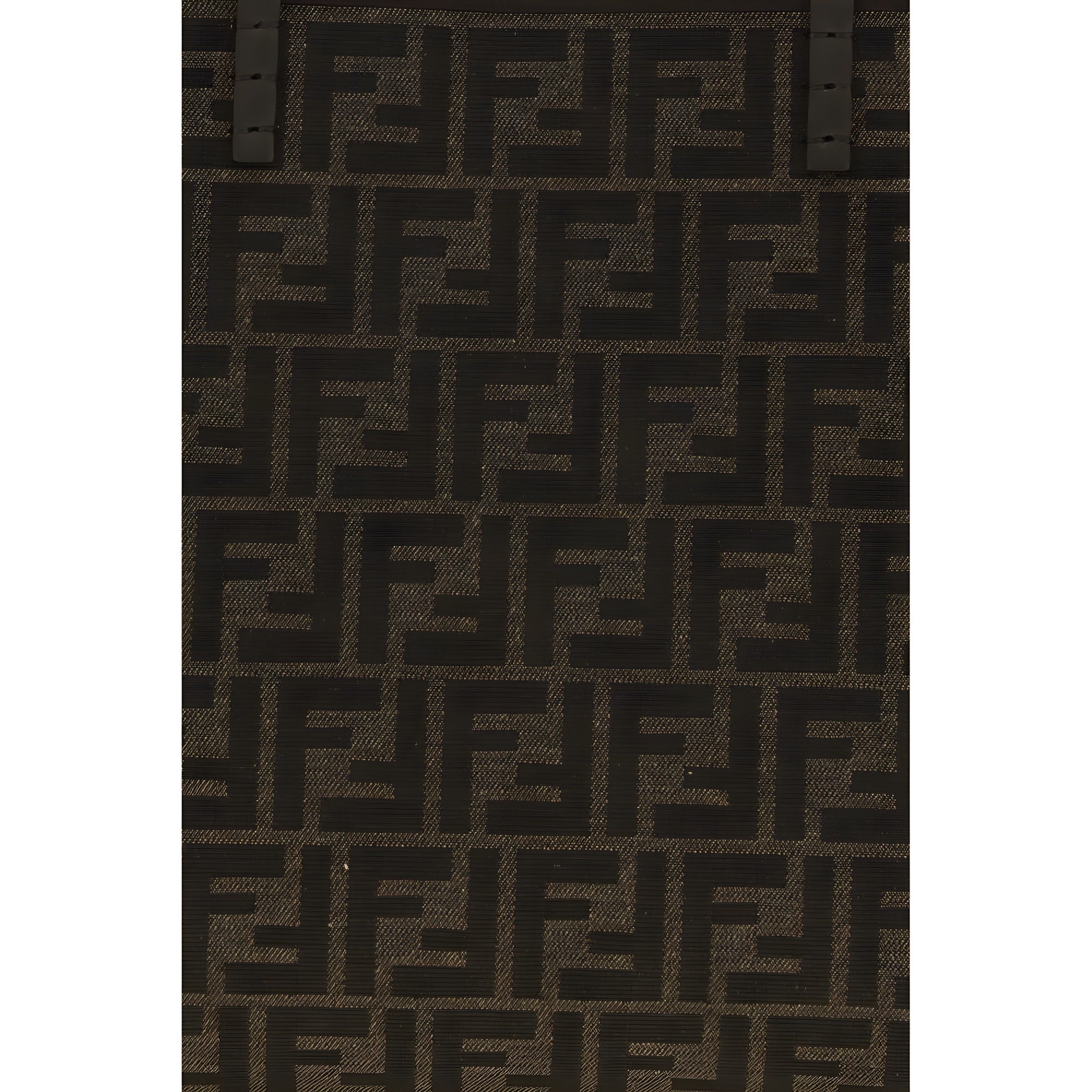 Fendi Brown Fabric Shoulder Bag