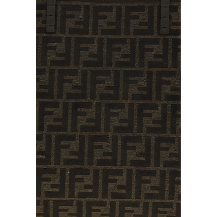 Fendi Brown Fabric Shoulder Bag