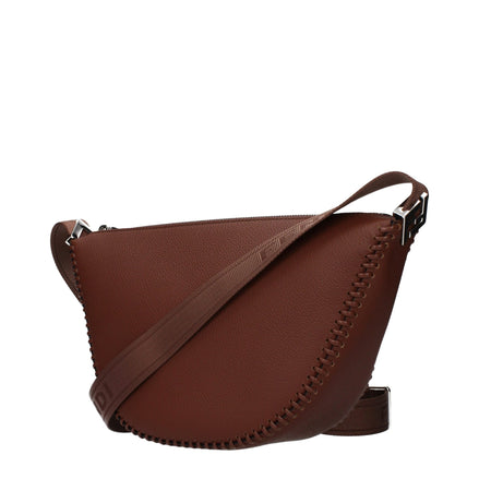 Geantă crossbody Fendi din piele maro