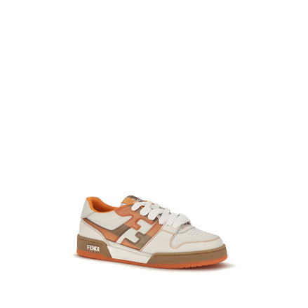 Adidași sport Fendi din piele multicoloră