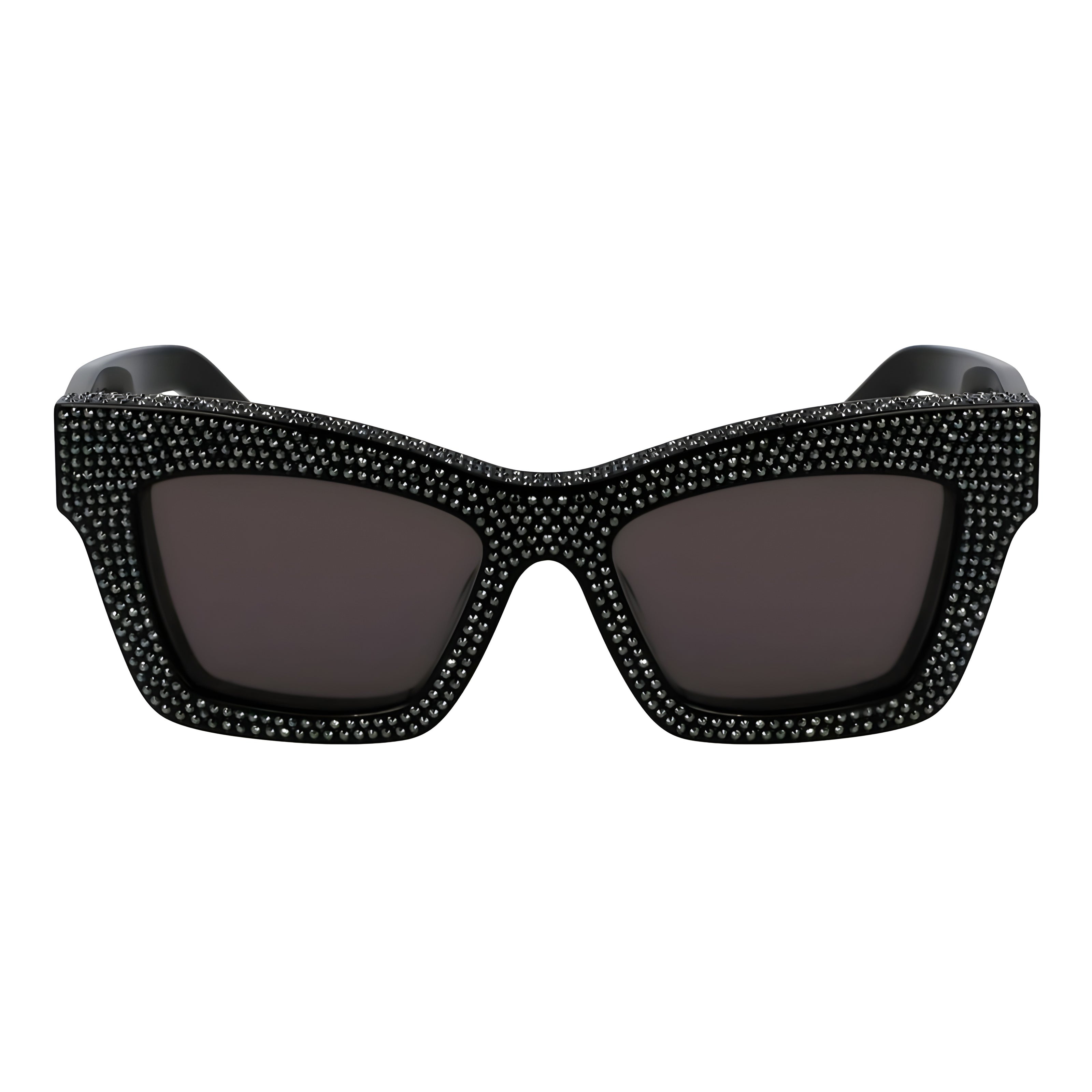 Ochelari de soare negri Ferragamo
