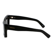 Ochelari de soare negri Ferragamo